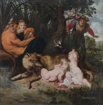 Pedro Pablo Rubens Painting - Rómulo y Remo Peter Paul Rubens